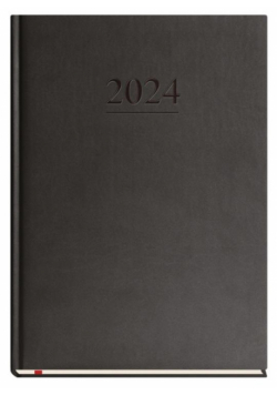 Terminarz 2025 A4 tygodniowy uniwersalny czarny