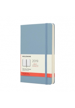 Kalendarz 2019 dzienny 12ML tw. cinder blue
