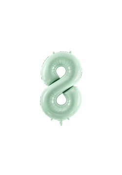 Balon foliowy 8 zielony 72cm