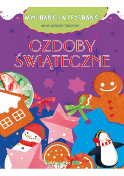 Wycinanki wypychanki Bez kleju Ozdoby choinkowe