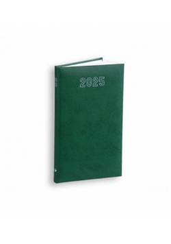Terminarz 2025 Standard tygodniowy - zielony