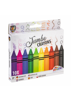Kredki świecowe Jumbo 10szt