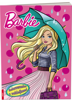 Barbie Kolorowanka z naklejkami