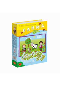 Puzzle magnetyczne Farma