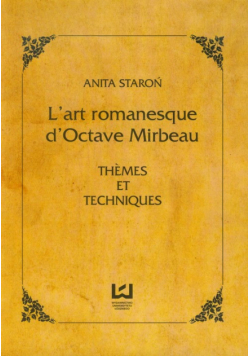 Lart romanesque dOctave Mirbeau