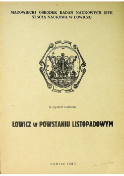 Łowicz w powstaniu