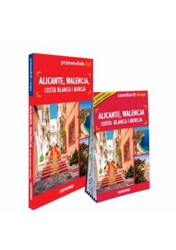 Alicante Walencja Costa Blanca i Murcja light przewodnik + mapa