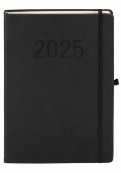 Kalendarz 2025 A4 Memofix DNS czarny