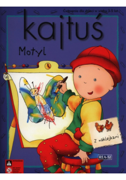 Kajtuś Motyl z naklejkami