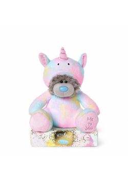 Maskotka Miś Jednorożec 18 cm