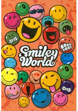 Brulion A4 w kratkę 96 kartek Smiley World