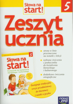 Słowa na start 5 Zeszyt ucznia