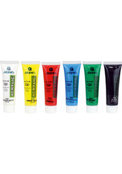 Farby akrylowe Maries 30 ml. 6 kolorów