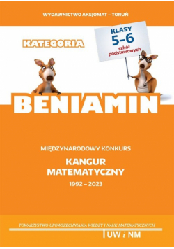 Matematyka z wesołym kangurem Beniamin 2023