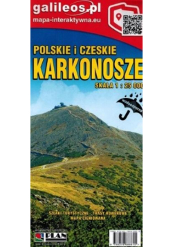 Mapa - Polskie i Czeskie Karkonosze 1:25 000