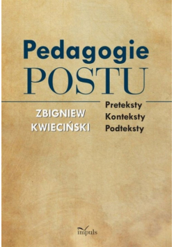 Psychologia Pedagogie postu