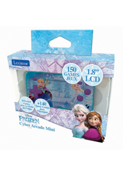 Konsola podręczna Cyber Arcade® Pocket Frozen - ekran 1,8'' 150 gier w tym. 10 z Frozen JL1895FZ