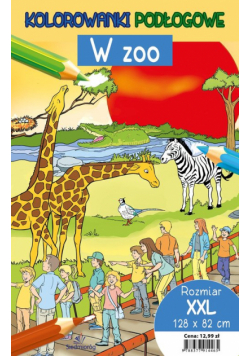 W ZOO Kolorowanki podłogowe