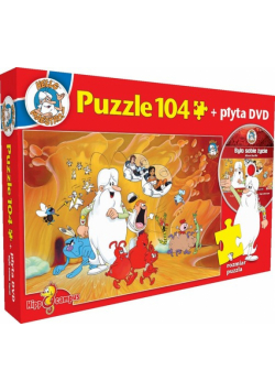 Puzzle 104 Było sobie życie Bohaterowie + płyta DVD
