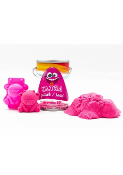Ultra Piasek 150g różowy + foremka Krówka
