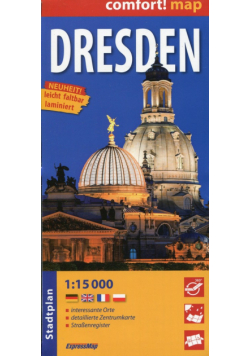 Dresden Stadplan 1:15 000