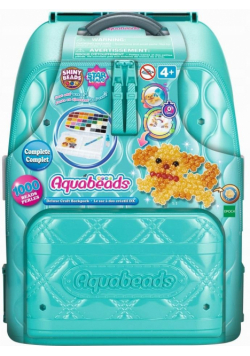 Plecak z koralikami Aquabeads