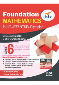 Foundation Mathematics for IIT-JEE/ NTSE/ Olympiad Class 6 - 3rd Edition