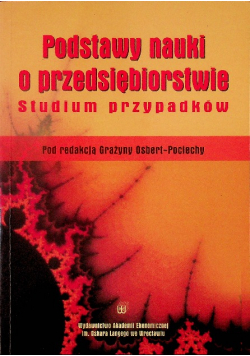 Podstawy nauki o przedsiębiorstwie