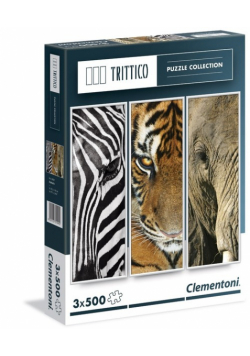 Puzzle Trittico Animals  3x500