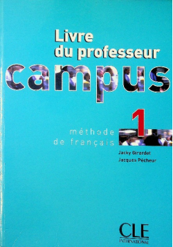 Livre du professeur Campus Tom 1