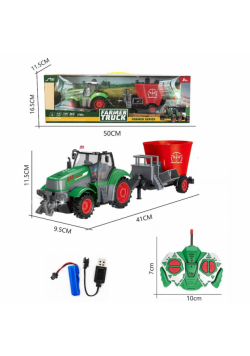 Traktor R/C z siewnikiem