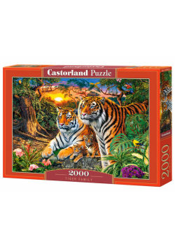 Puzzle Tiger Family 2000