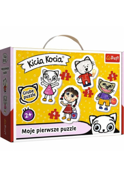 Puzzle Baby Classic Wesoła Kicia Kocia