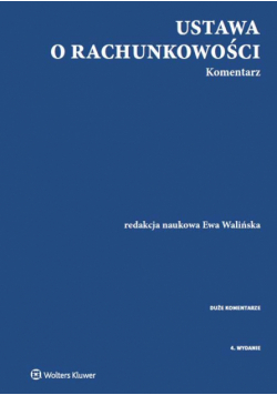 Ustawa o rachunkowości Komentarz
