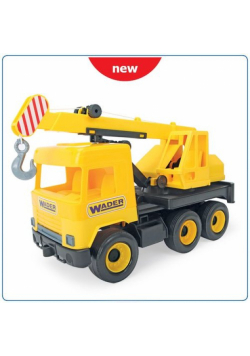 Middle Truck Dźwig żółty w kartonie