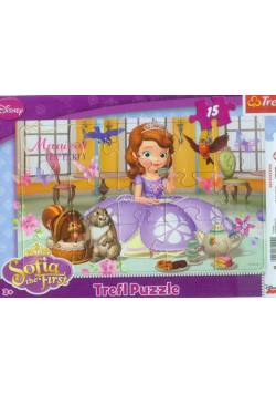 Puzzle ramkowe 15 Jej wysokość Zosia Podwieczorek u Zosi
