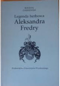 Legenda herbowa Aleksandra Fredry