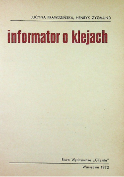 Informator o klejach