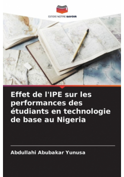 Effet de l'IPE sur les performances des étudiants en technologie de base au Nigeria