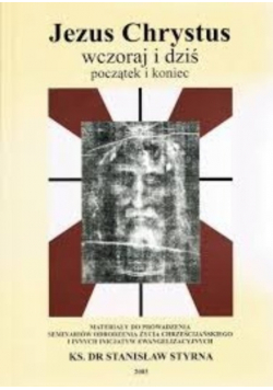 Jezus Chrystus wczoraj i dziś początek i koniec