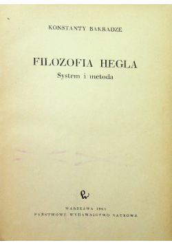 Filozofia Hegla