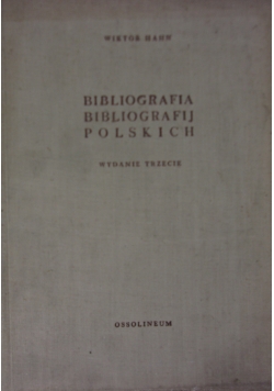 Bibliografia bibliografij polskich