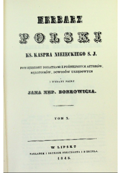 Herbarz Polski 11 Tomów