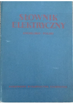 Słownik elektryczny  angielsko - polski