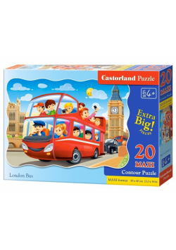Puzzle 20 Maxi London Bus C-02443-1