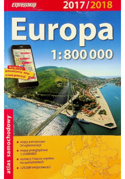 Europa atlas samochodowy 1 : 800 000