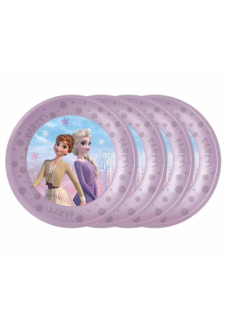 Talerz wielokrotnego użytku Frozen 21cm 4szt