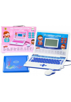 Laptop interaktywny 60 funkcji niebieski