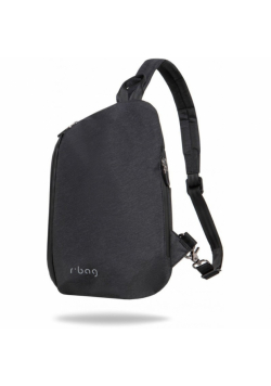 Plecak męski na jedno ramię r-bag Switch Black
