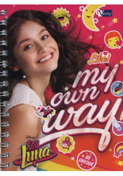 Kołozeszyt A6 Soy Luna w kratkę 80 kartek 10 sztuk mix